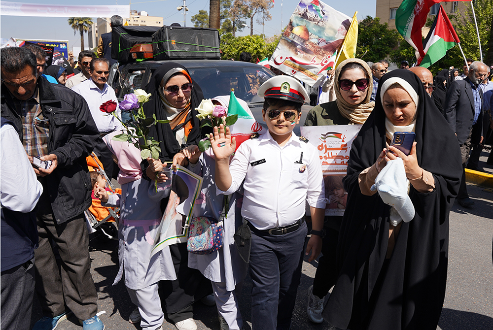 راهپیمایی روز قدس در شیراز