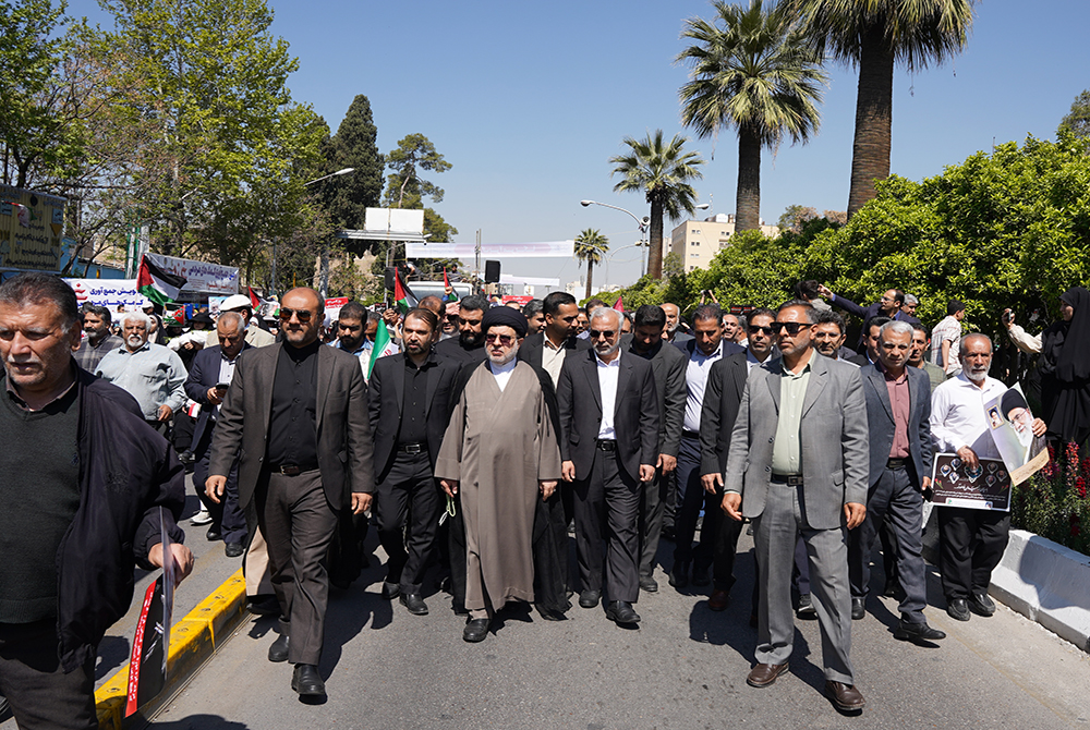 راهپیمایی روز قدس در شیراز