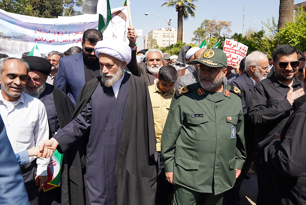راهپیمایی روز قدس در شیراز