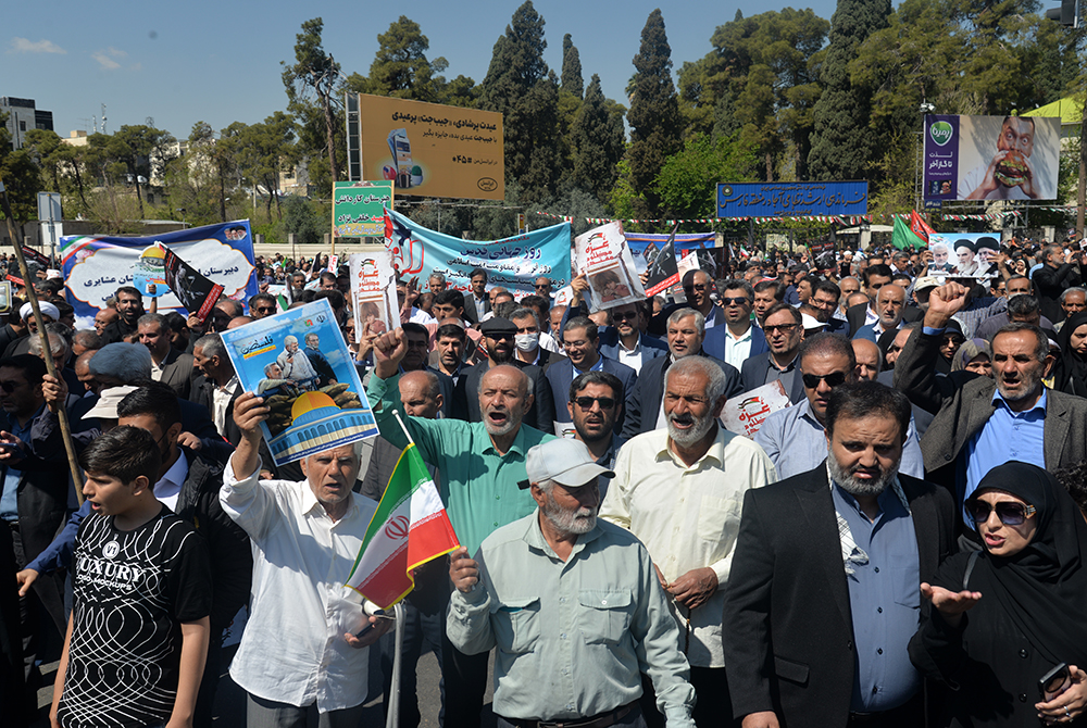 راهپیمایی روز قدس در شیراز