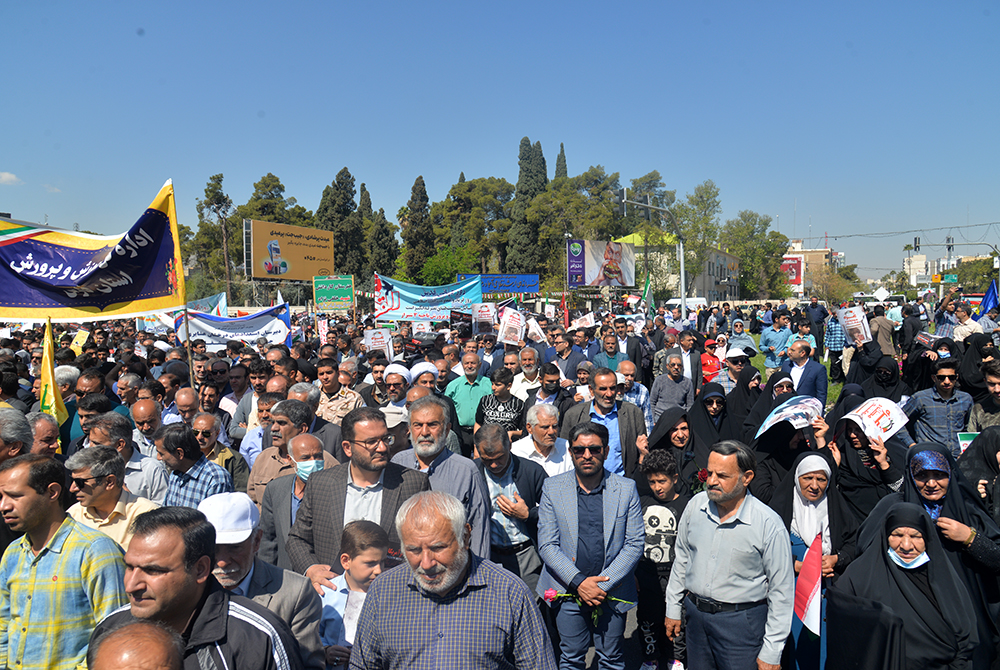 راهپیمایی روز قدس در شیراز