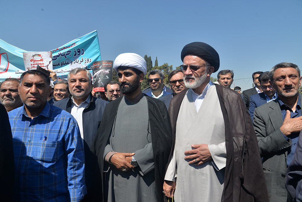 راهپیمایی روز قدس در شیراز