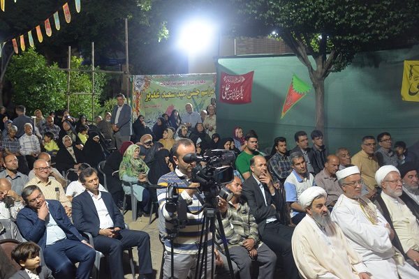 حضور امدادگران بسیجی در جشن غدیر به روایت تصویر