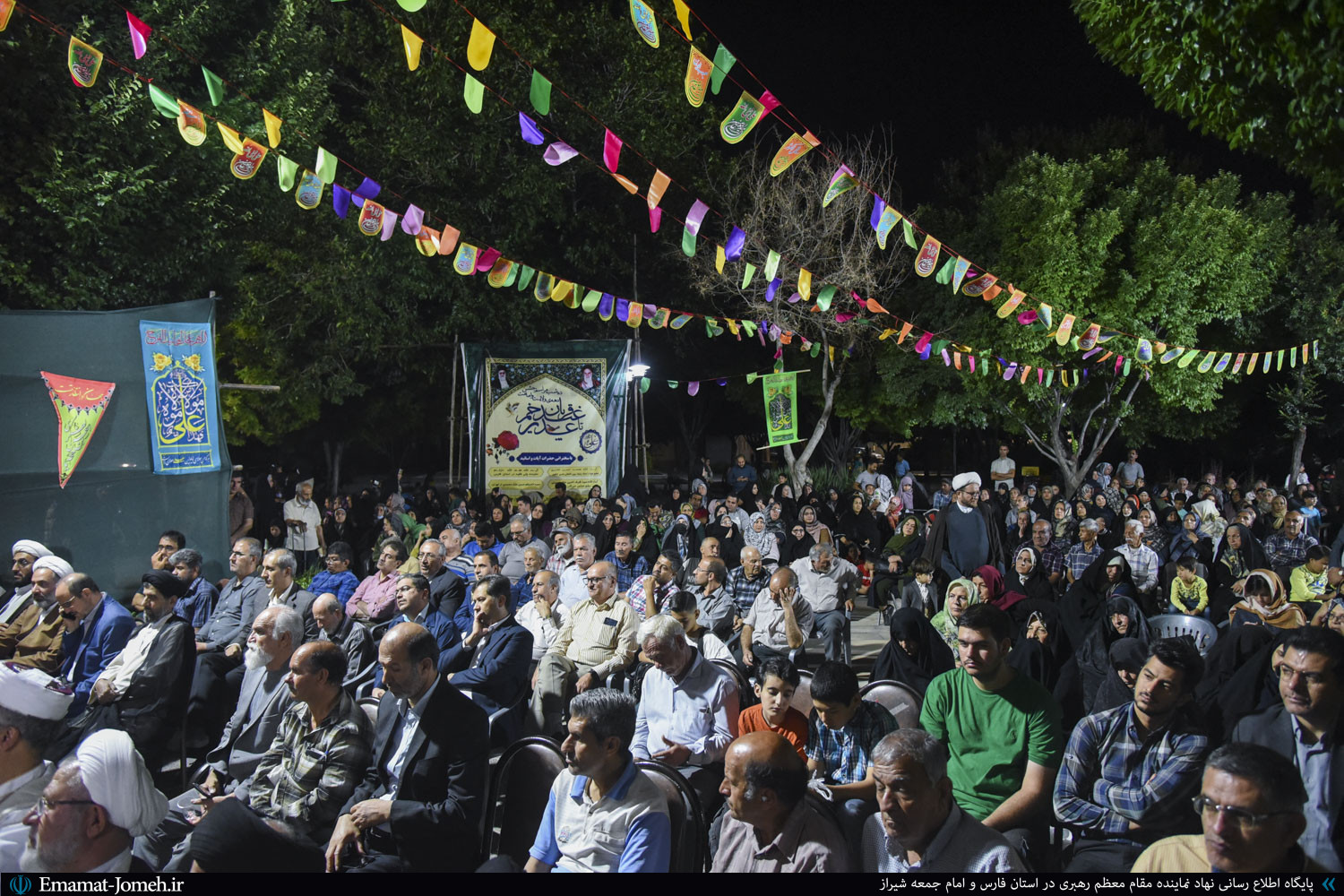 حضور امدادگران بسیجی در جشن غدیر به روایت تصویر