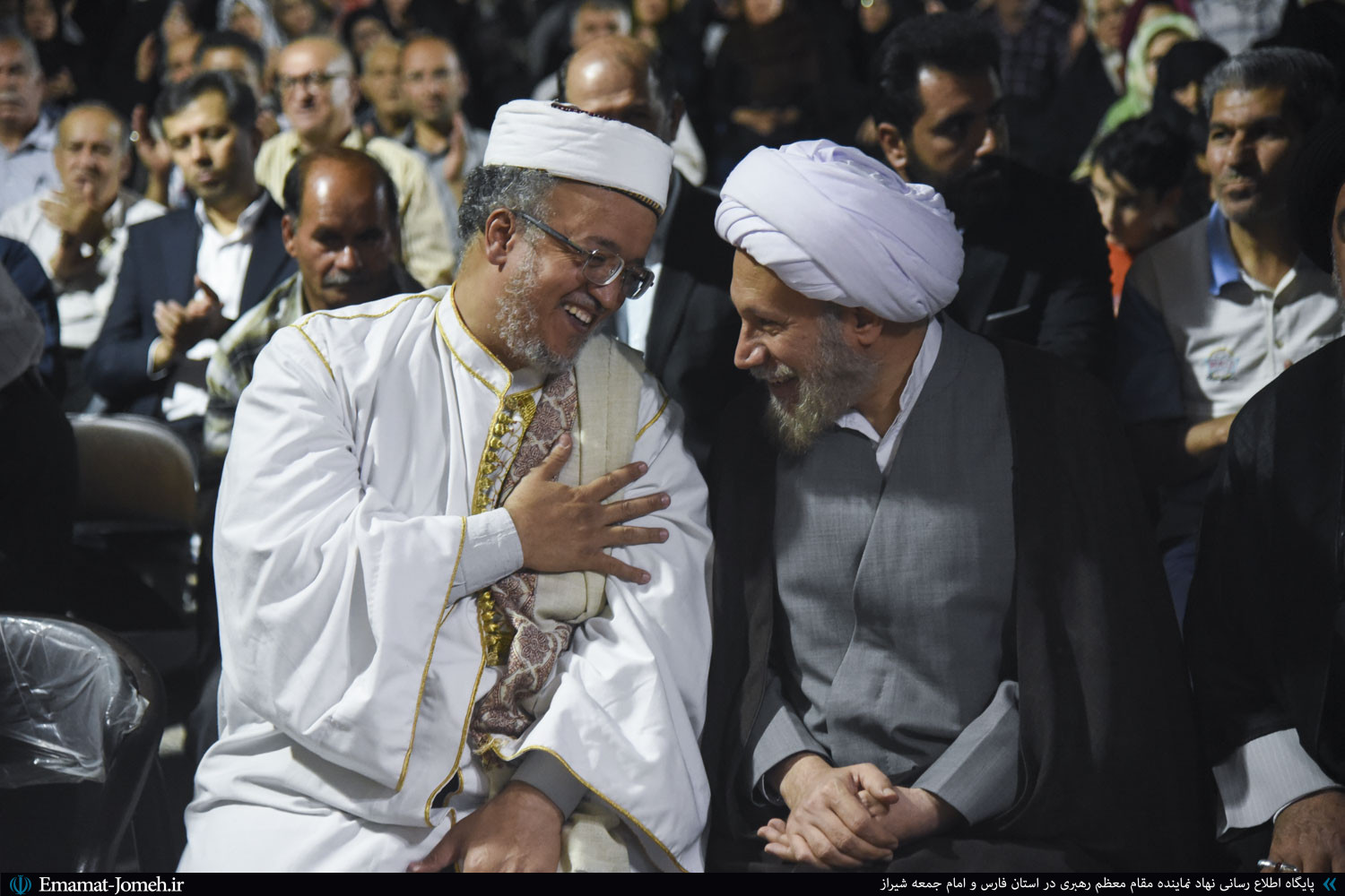 حضور امدادگران بسیجی در جشن غدیر به روایت تصویر