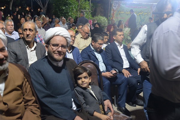 حضور امدادگران بسیجی در جشن غدیر به روایت تصویر