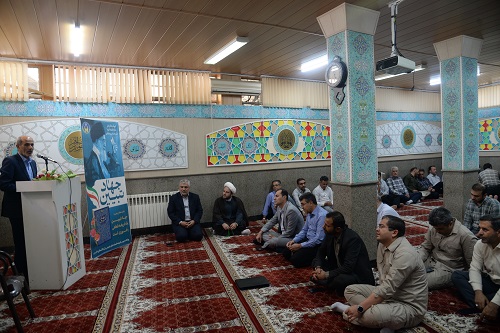 جلسه بصیرت افزایی جهاد تبیین در کمیته امداد امام خمینی(ره) استان فارس برگزار شد.