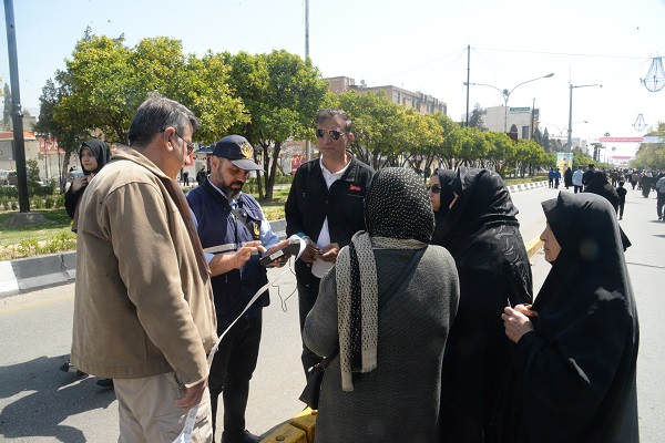 حضور مدیرکل و امدادگران کمیته امدادامام خمینی(ره)استان فارس در راهپیمایی با شکوه قدس