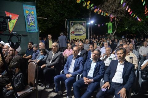 حضور امدادگران بسیجی در جشن غدیر به روایت تصویر