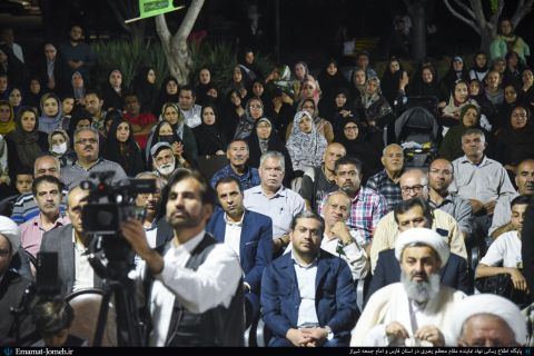 حضور امدادگران بسیجی در جشن غدیر به روایت تصویر