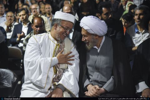 حضور امدادگران بسیجی در جشن غدیر به روایت تصویر